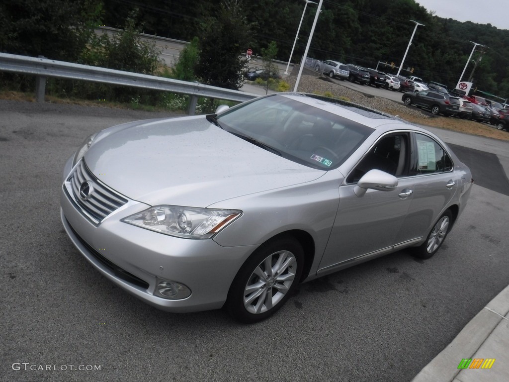 2011 ES 350 - Tungsten Pearl / Light Gray photo #14