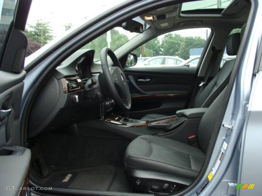 2009 3 Series 328xi Sedan - Blue Water Metallic / Black photo #10