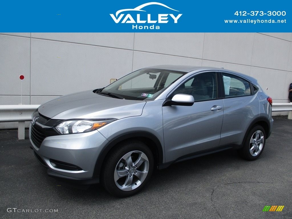 2017 HR-V LX AWD - Lunar Silver Metallic / Gray photo #1