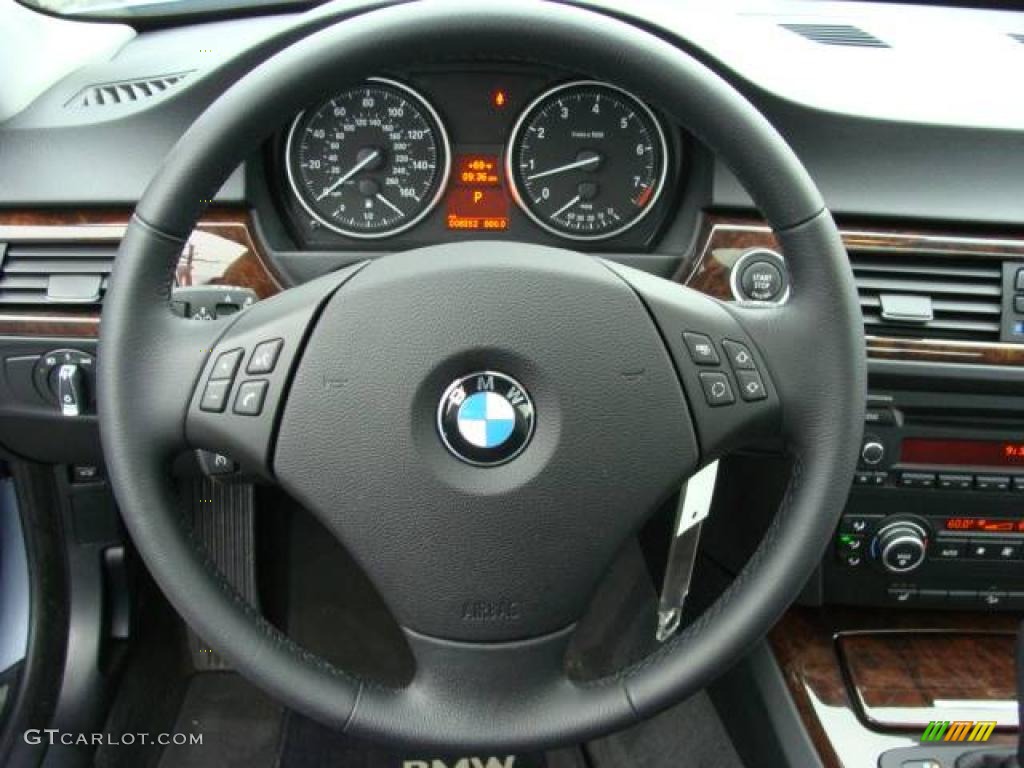 2009 3 Series 328xi Sedan - Blue Water Metallic / Black photo #13