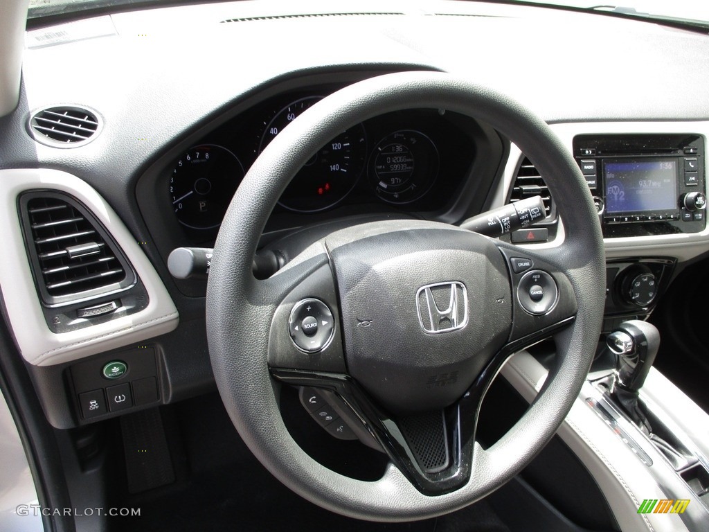 2017 HR-V LX AWD - Lunar Silver Metallic / Gray photo #14