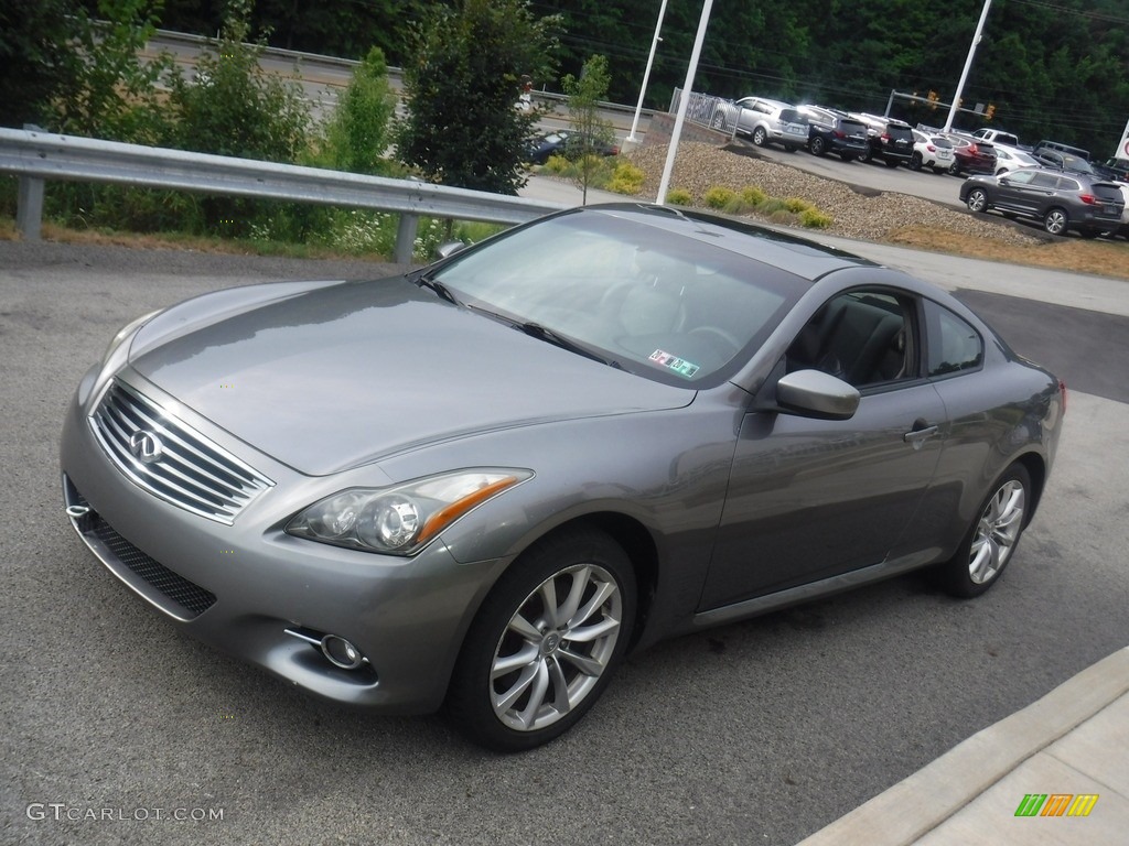 2011 G 37 x AWD Coupe - Liquid Platinum / Graphite photo #11