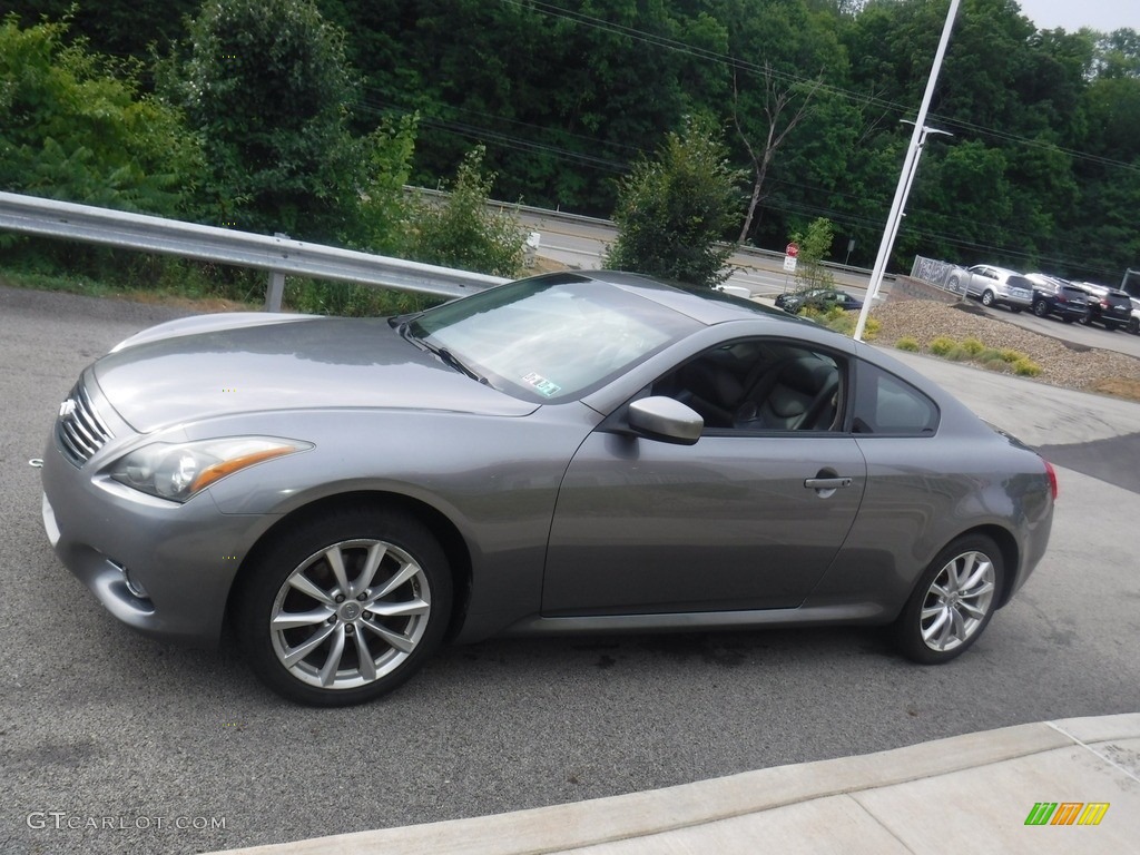 2011 G 37 x AWD Coupe - Liquid Platinum / Graphite photo #12