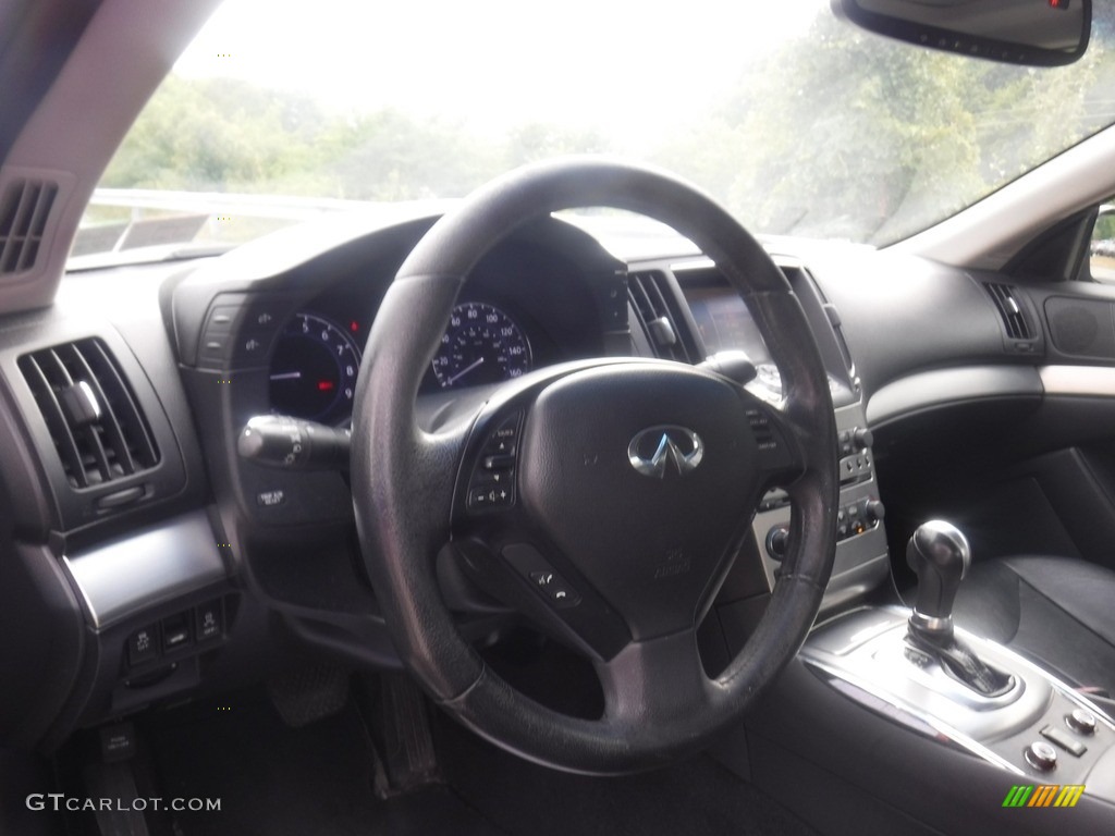 2011 G 37 x AWD Coupe - Liquid Platinum / Graphite photo #17