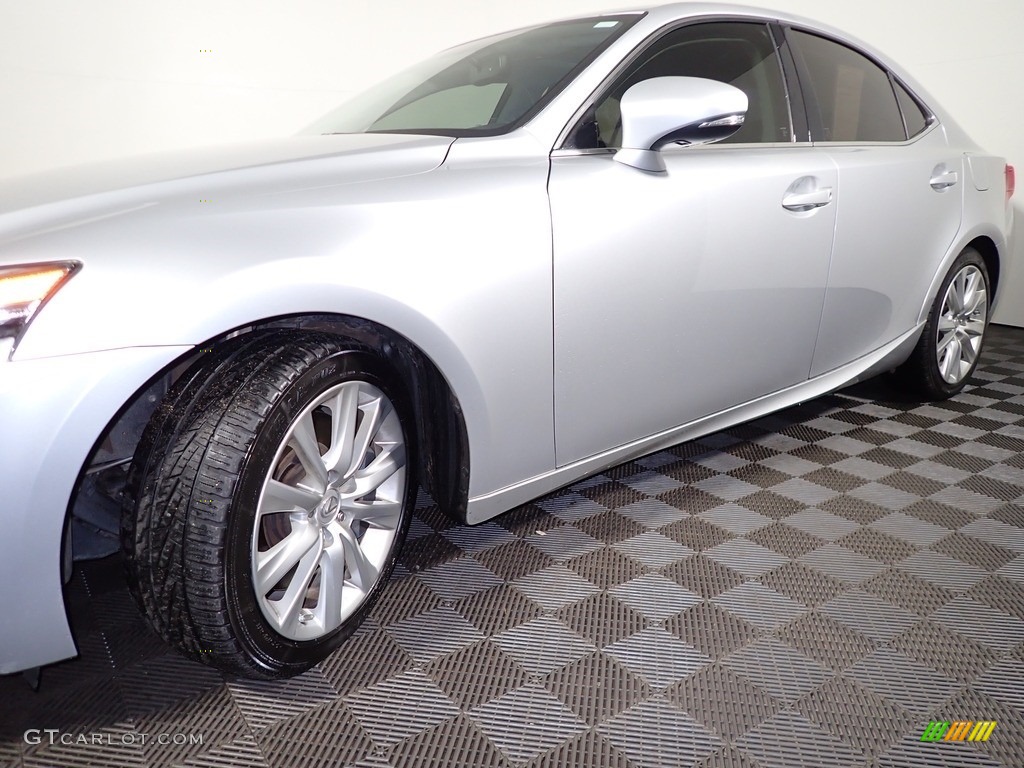 2016 IS 300 AWD - Silver Lining Metallic / Black photo #8