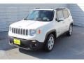 2017 Alpine White Jeep Renegade Limited  photo #4