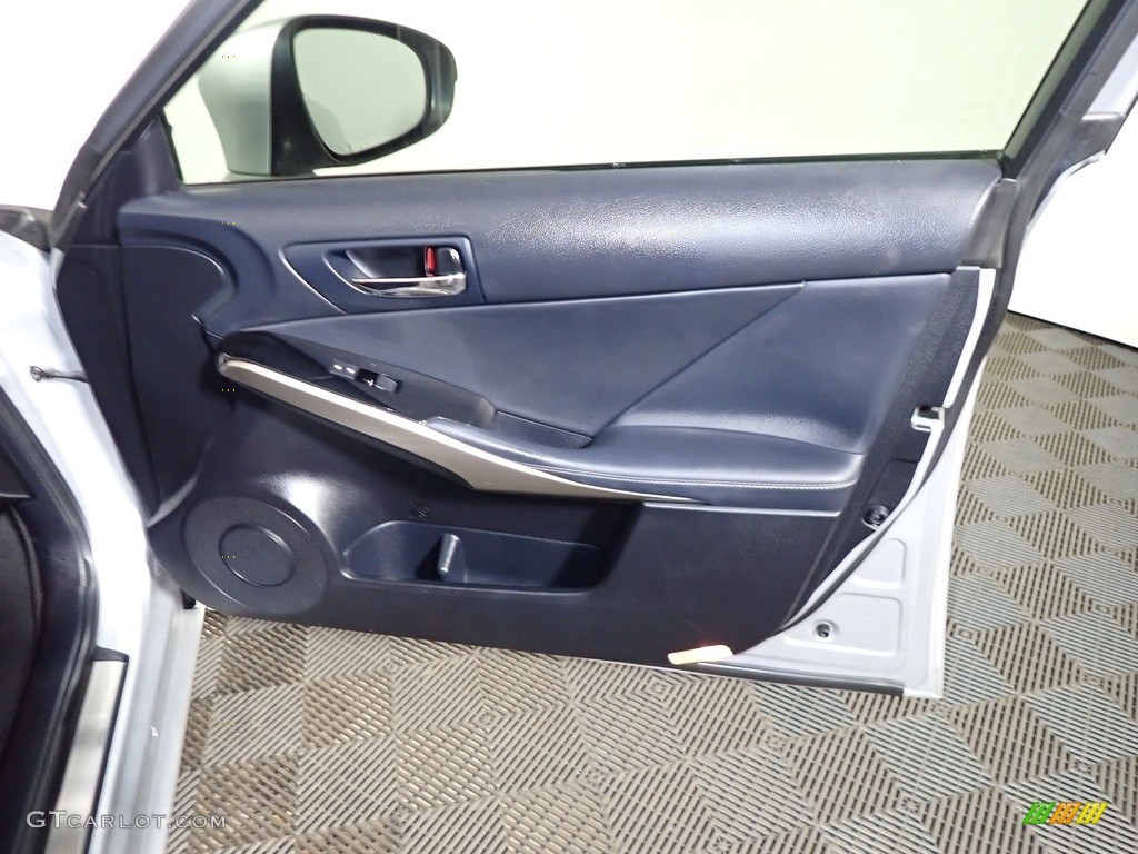 2016 Lexus IS 300 AWD Black Door Panel Photo #139032194