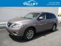 Mocha Stone 2014 Nissan Pathfinder SV AWD