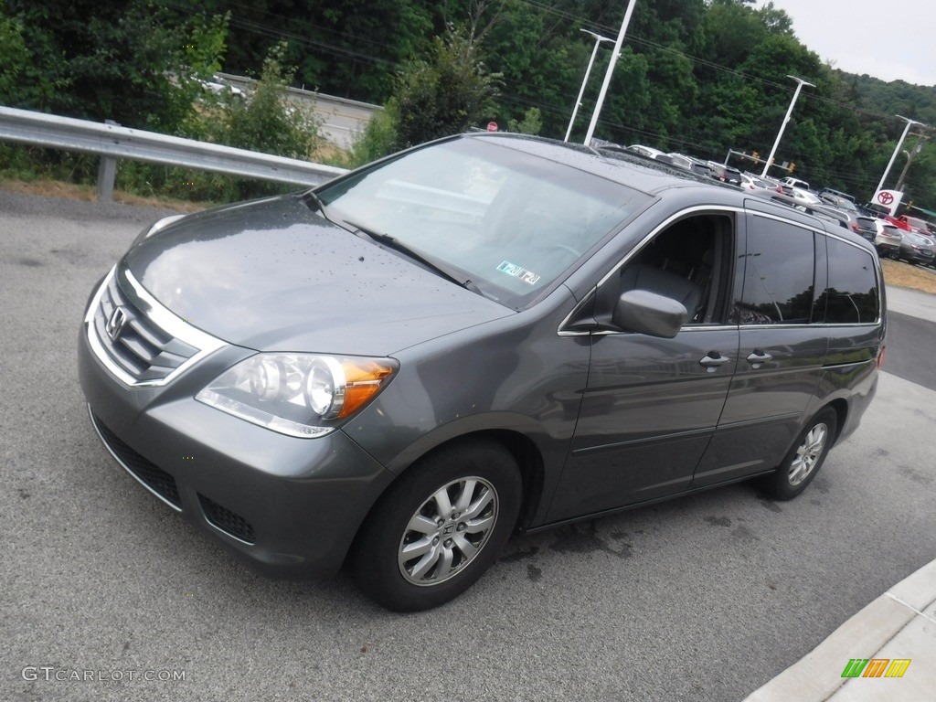 2010 Odyssey EX-L - Slate Green Metallic / Gray photo #11