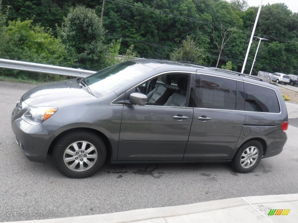 2010 Odyssey EX-L - Slate Green Metallic / Gray photo #12