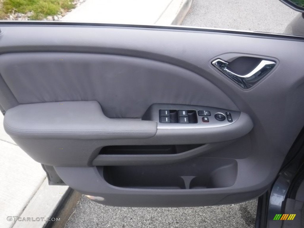 2010 Odyssey EX-L - Slate Green Metallic / Gray photo #17