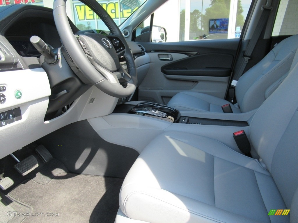 2020 Pilot Touring AWD - Obsidian Blue Pearl / Gray photo #9