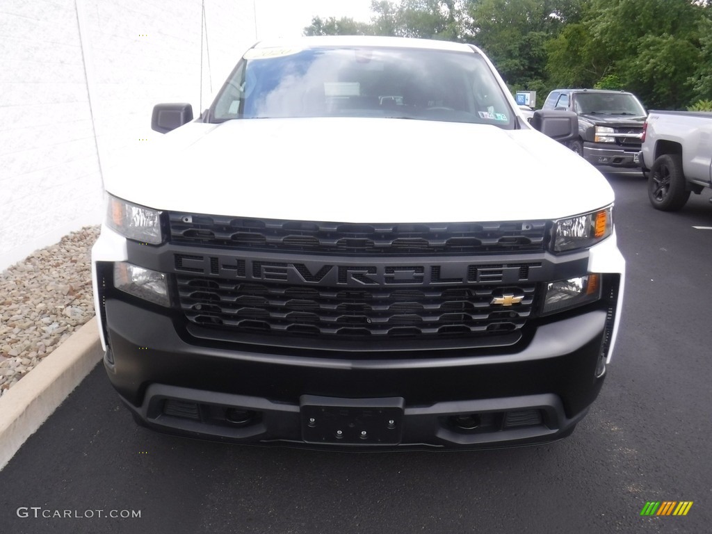 2020 Silverado 1500 WT Crew Cab 4x4 - Summit White / Jet Black photo #5