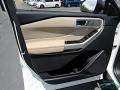 2020 Star White Metallic Tri-Coat Ford Explorer XLT  photo #10