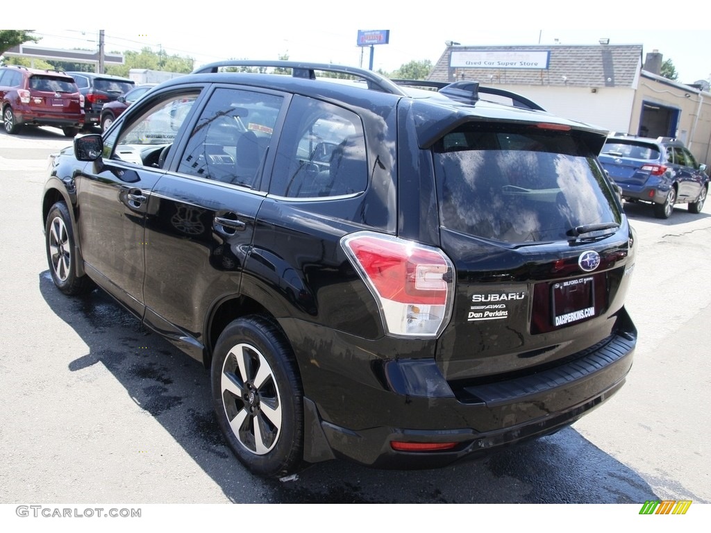 2017 Forester 2.5i Limited - Crystal Black Silica / Black photo #7