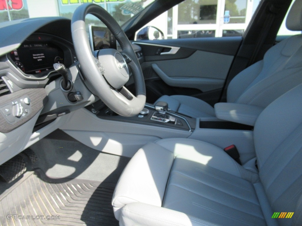 2018 A4 2.0T Prestige quattro - Moonlight Blue Metallic / Rock Gray/Gray photo #9