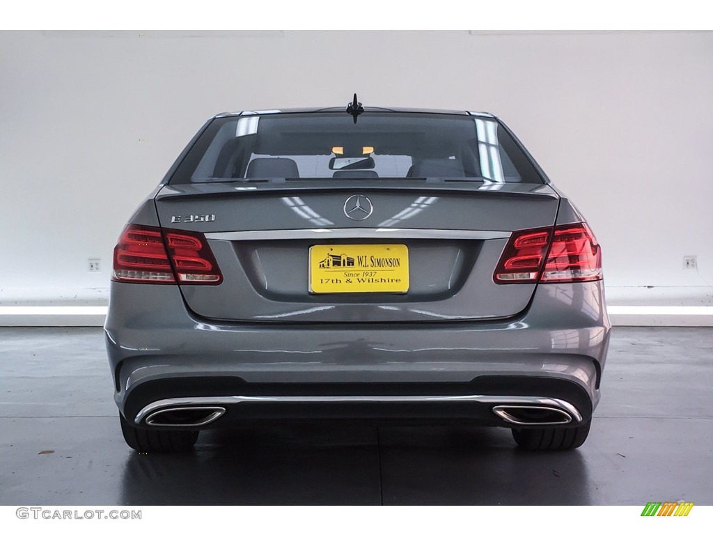 2014 E 350 Sport Sedan - Paladium Silver Metallic / Gray/Dark Gray photo #3