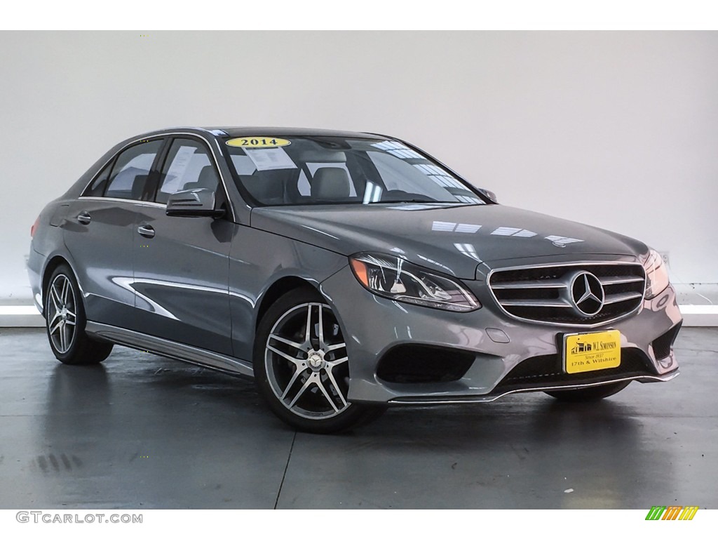 2014 E 350 Sport Sedan - Paladium Silver Metallic / Gray/Dark Gray photo #12