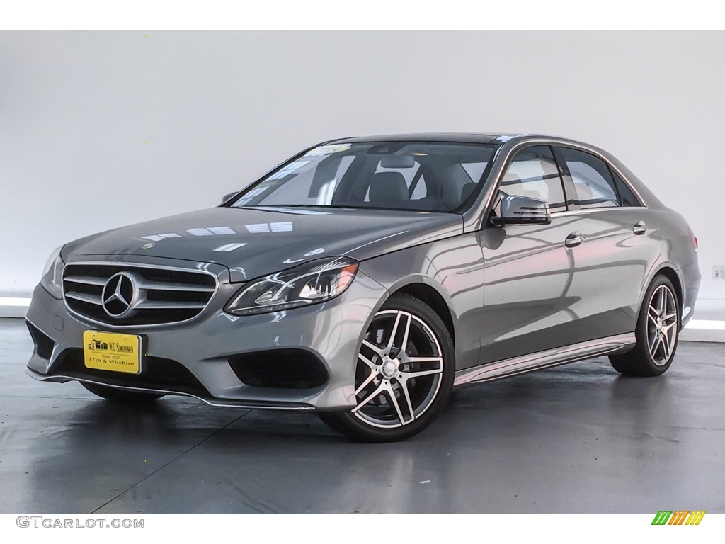 2014 E 350 Sport Sedan - Paladium Silver Metallic / Gray/Dark Gray photo #13