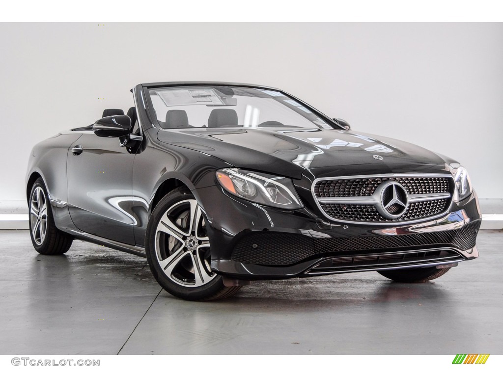 2018 E 400 Convertible - Black / Black photo #12