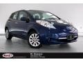 Deep Blue Pearl 2016 Nissan LEAF S