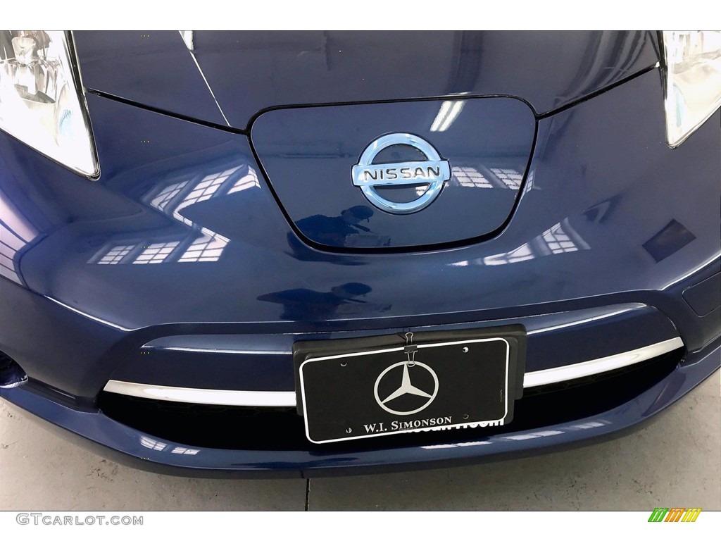 2016 LEAF S - Deep Blue Pearl / Black photo #32