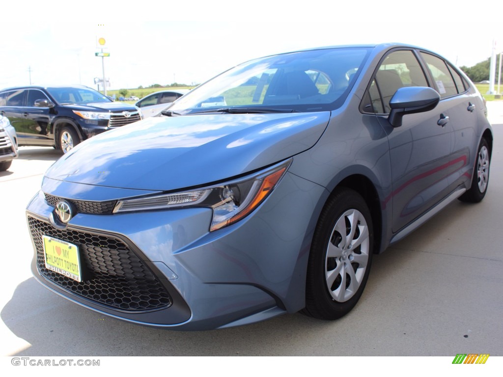 2021 Corolla LE - Celestite Gray Metallic / Black photo #4