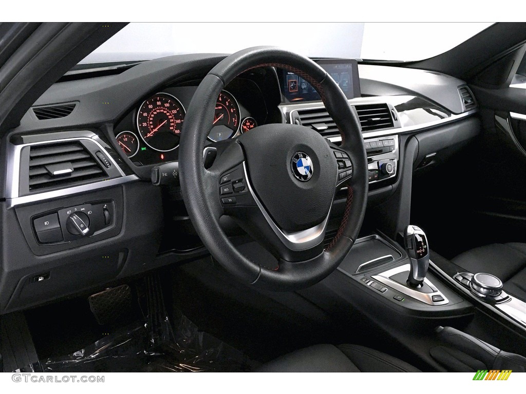 2017 3 Series 330e iPerfomance Sedan - Mineral Grey Metallic / Black photo #21