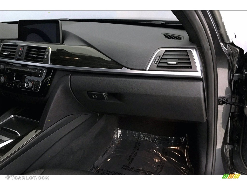 2017 3 Series 330e iPerfomance Sedan - Mineral Grey Metallic / Black photo #22
