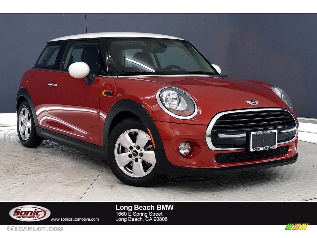 2017 Hardtop Cooper 2 Door - Blazing Red Metallic / Carbon Black photo #1