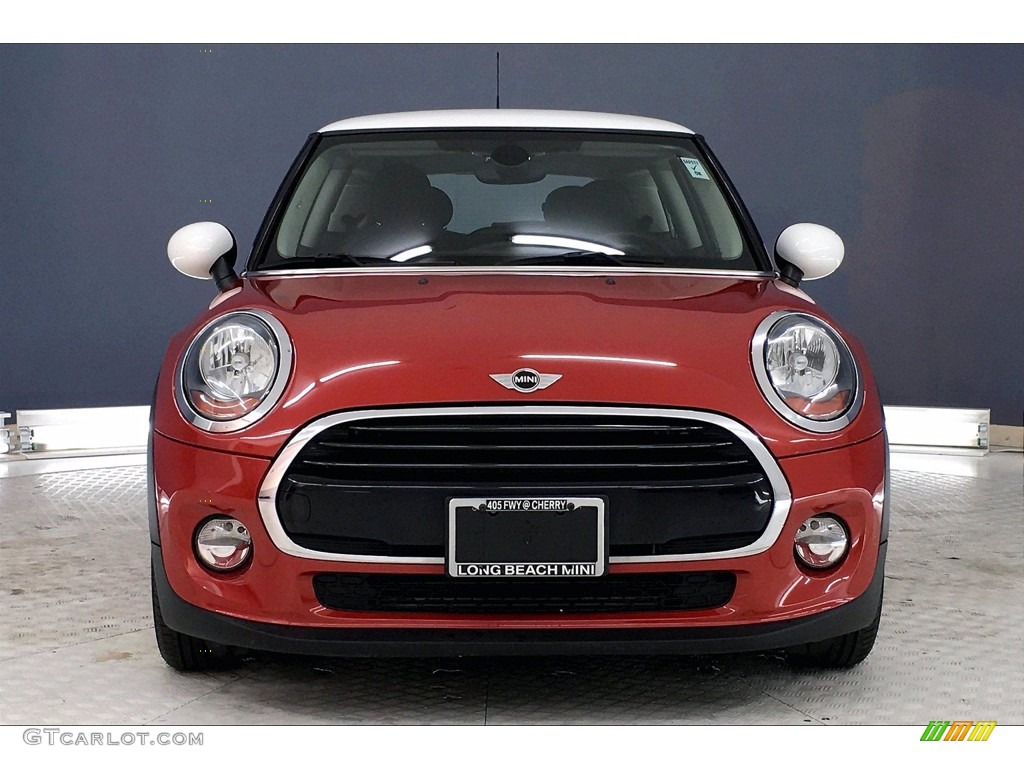 2017 Hardtop Cooper 2 Door - Blazing Red Metallic / Carbon Black photo #2