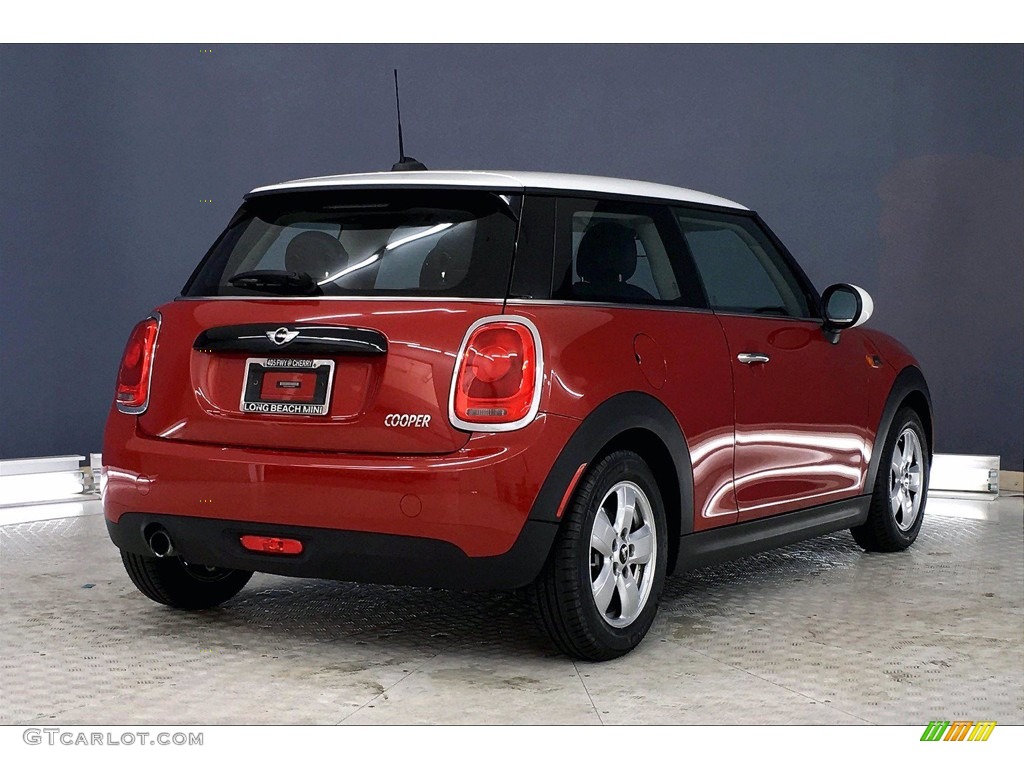2017 Hardtop Cooper 2 Door - Blazing Red Metallic / Carbon Black photo #13