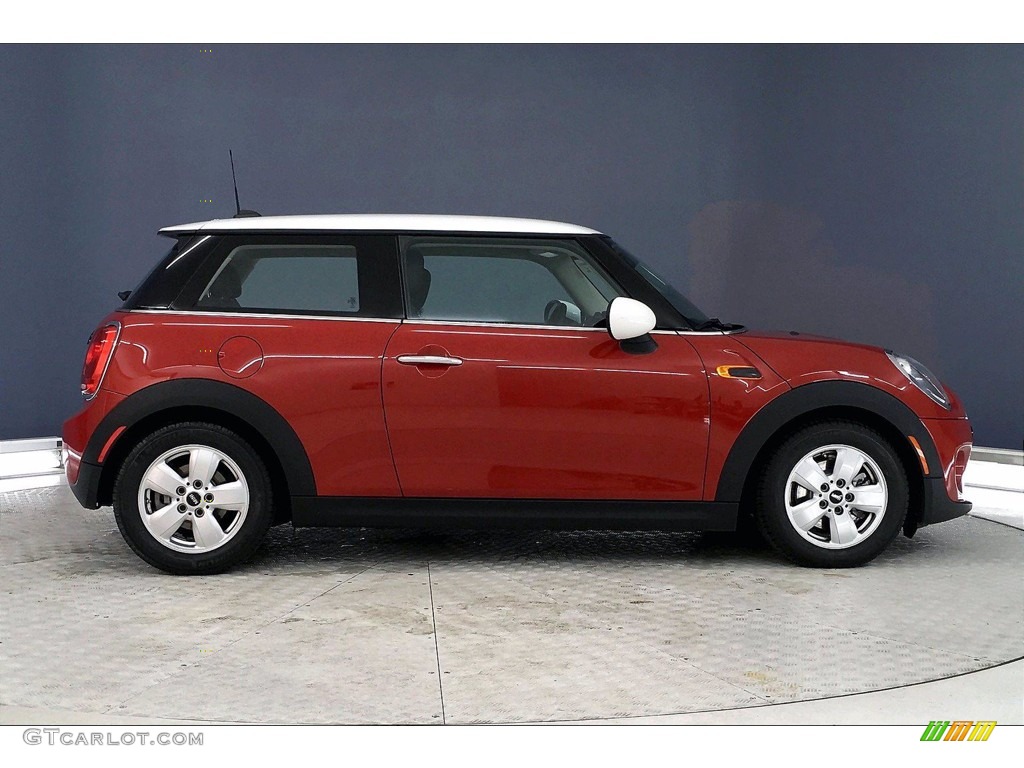2017 Hardtop Cooper 2 Door - Blazing Red Metallic / Carbon Black photo #14
