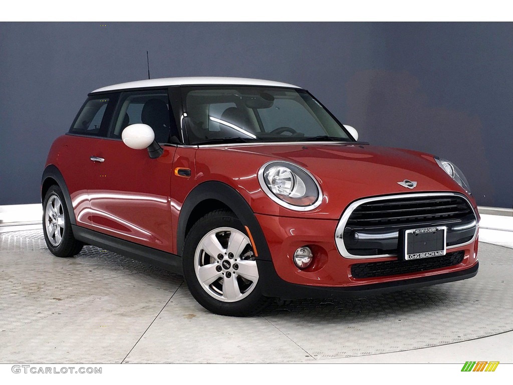 2017 Hardtop Cooper 2 Door - Blazing Red Metallic / Carbon Black photo #36