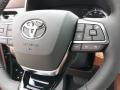 2020 Toyota Highlander Glazed Caramel Interior Steering Wheel Photo