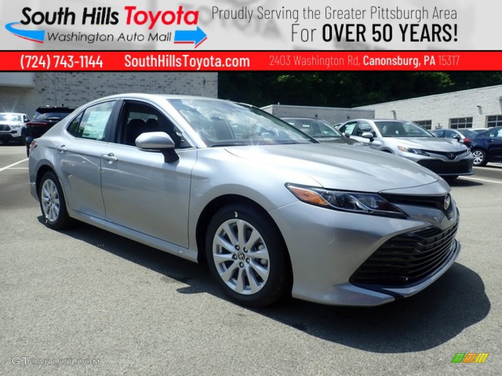 2020 Celestial Silver Metallic Toyota Camry Le Awd #139021582 Photo #11 