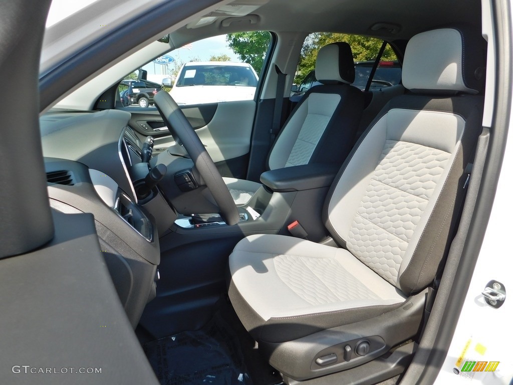 2020 Equinox LS - Summit White / Ash Gray photo #2