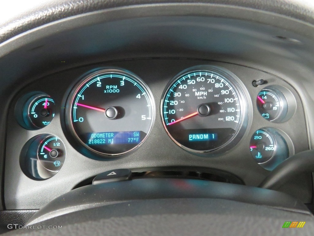 2011 GMC Sierra 2500HD SLE Extended Cab 4x4 Gauges Photo #139041817