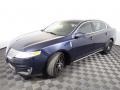 Dark Ink Blue Metallic 2009 Lincoln MKS AWD Sedan Exterior