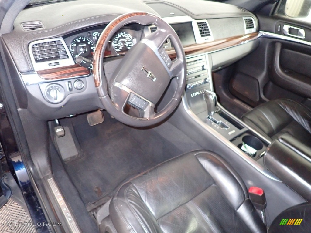 Charcoal Black Interior 2009 Lincoln MKS AWD Sedan Photo #139043773