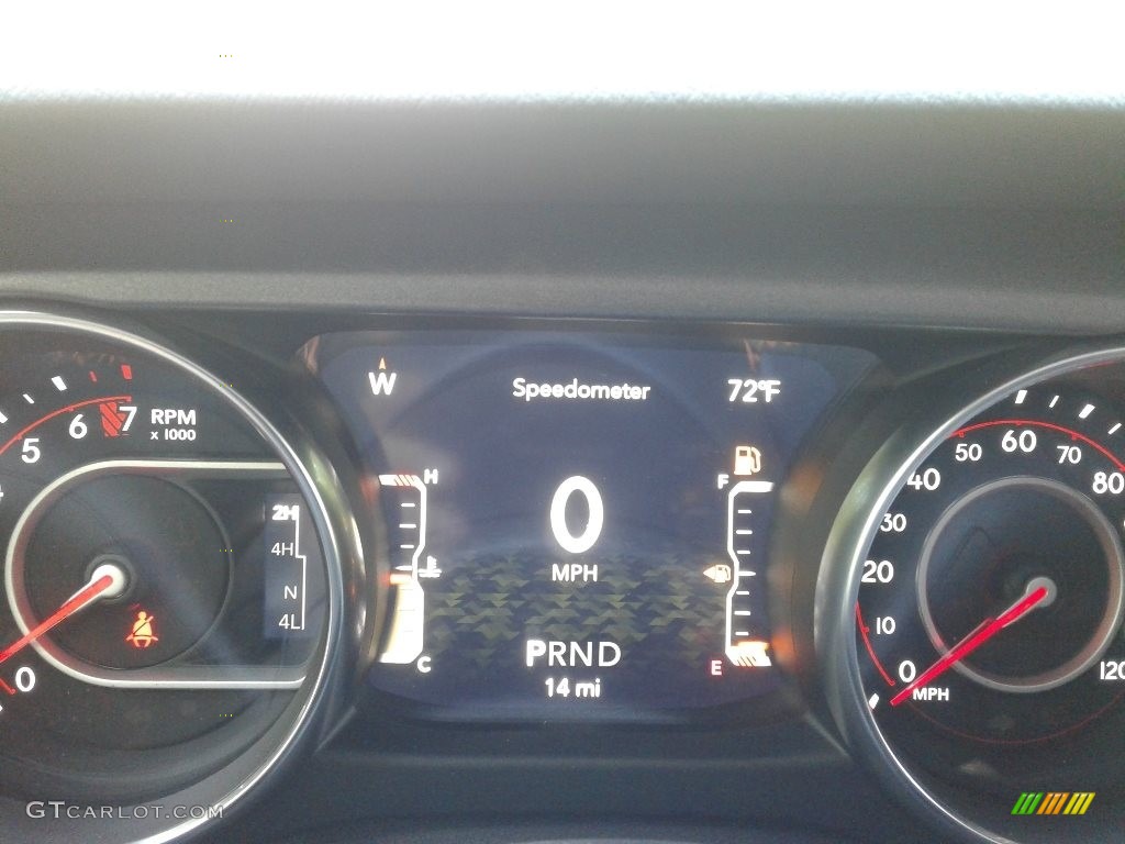 2020 Jeep Gladiator Mojave 4x4 Gauges Photo #139044205
