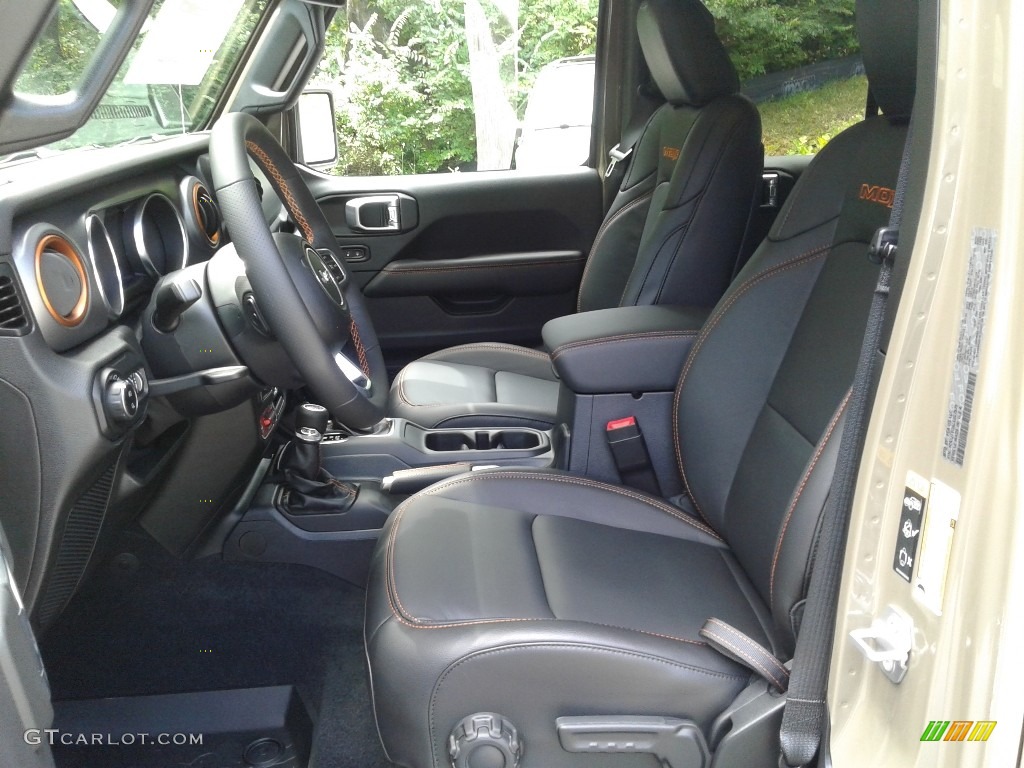 Black Interior 2020 Jeep Gladiator Mojave 4x4 Photo #139044886