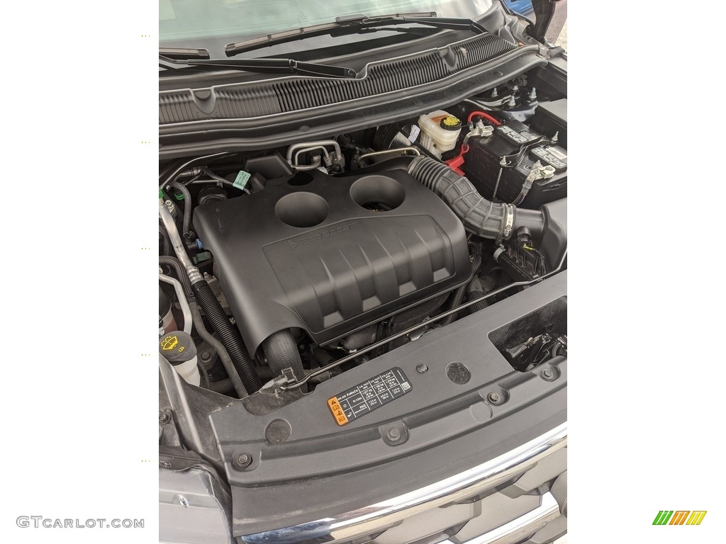 2018 Explorer FWD - Blue Metallic / Medium Stone photo #2