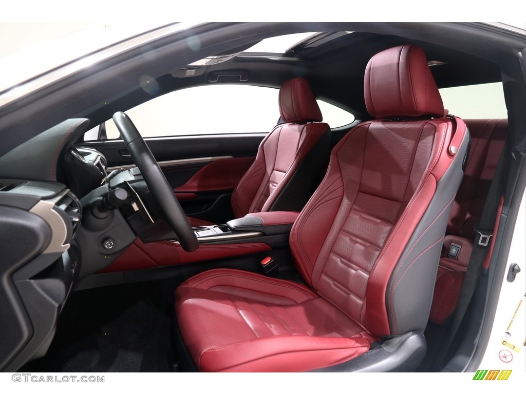 2015 Lexus RC 350 F Sport AWD Front Seat Photo #139044998