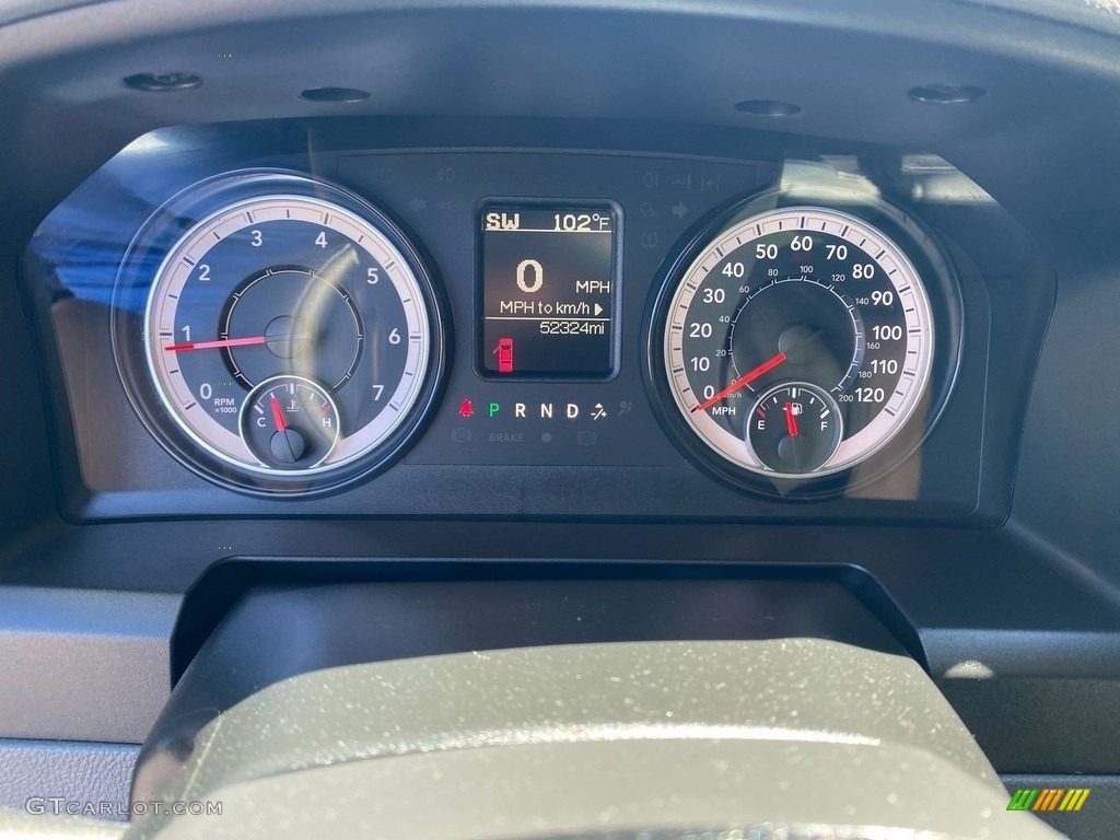 2016 Ram 1500 Express Crew Cab 4x4 Gauges Photo #139045521