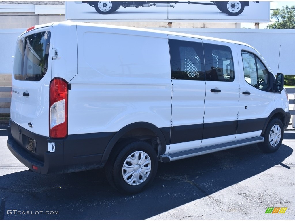 2019 Transit Van 250 LR Regular - Oxford White / Charcoal black photo #2