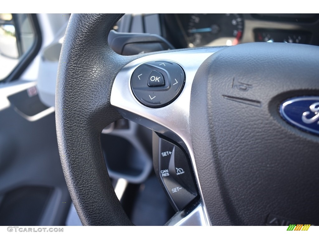 2019 Transit Van 250 LR Regular - Oxford White / Charcoal black photo #13