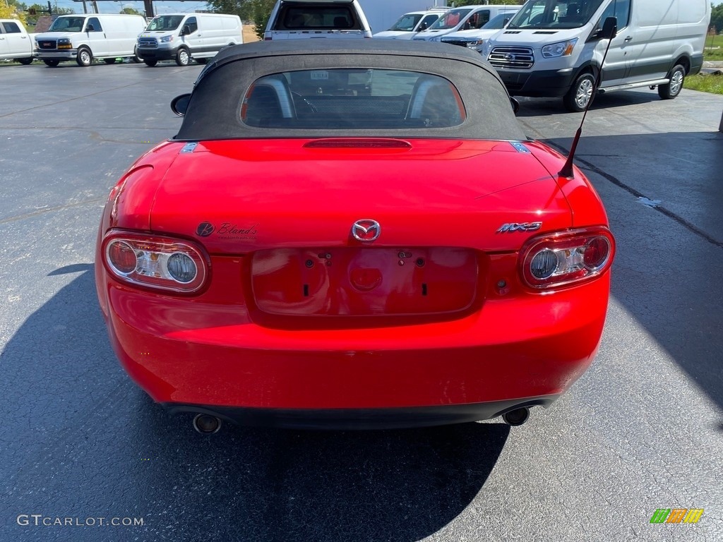 2012 MX-5 Miata Sport Roadster - True Red / Black photo #4