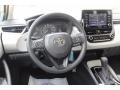 Light Gray/Moonstone 2021 Toyota Corolla L Steering Wheel