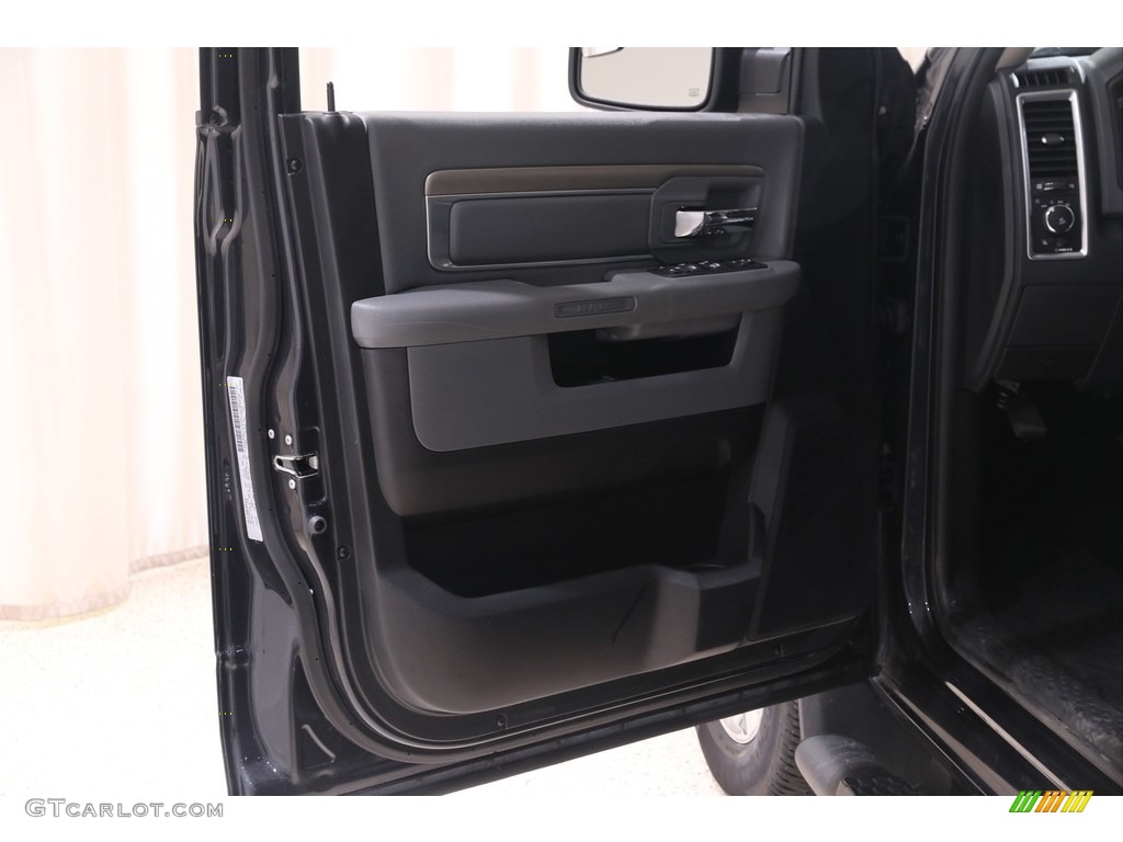 2017 1500 Big Horn Crew Cab 4x4 - Maximum Steel Metallic / Black/Diesel Gray photo #4